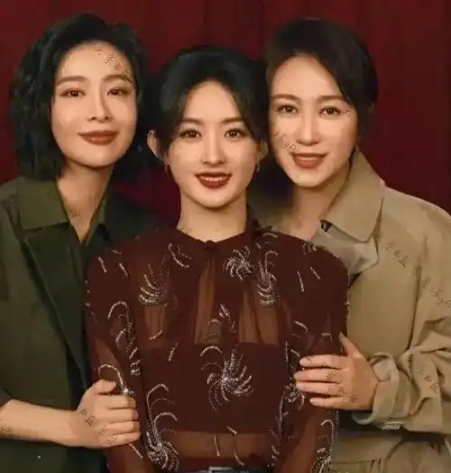 高叶和赵丽颖同框同为36岁一个身高168一个165差距也太大了