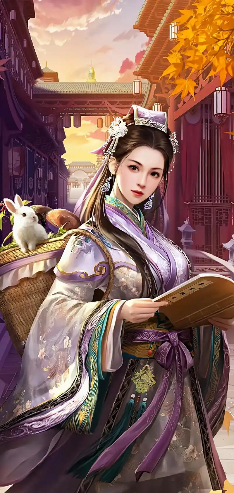 古风诗词 古风美女手绘 绝绝子