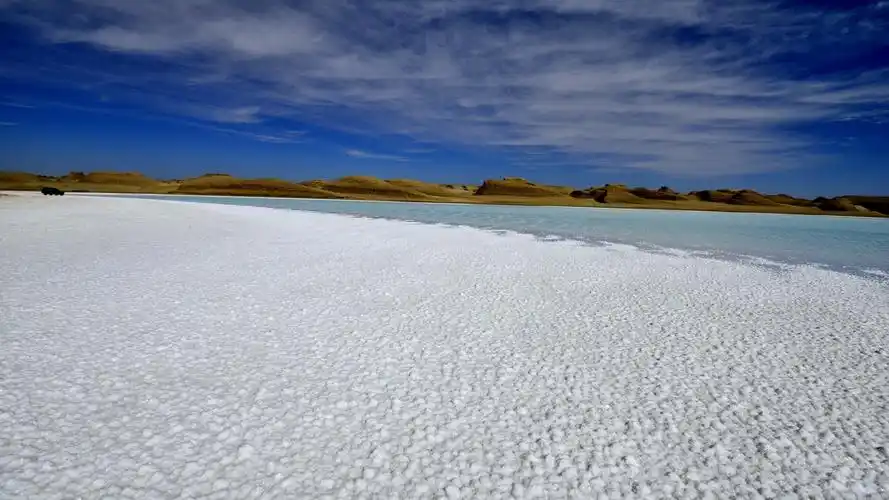 青海茶卡盐湖风景