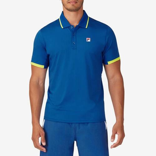 fila斐乐短袖polo衫男士新款小标时尚运动速干透气休闲翻领t恤