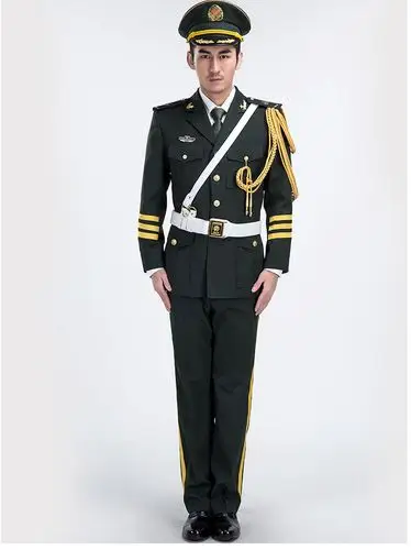 厂家直销 批发 2015年夏装礼服仿毛斜纹布耐穿 厂家直销 军绿正装