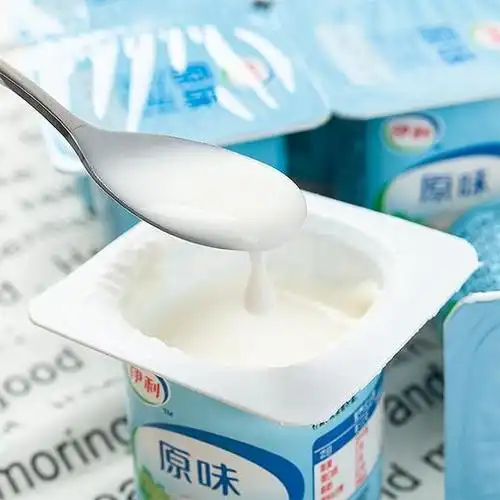 bhtg城食配伊利原味风味发酵乳2板16杯100克8杯x2