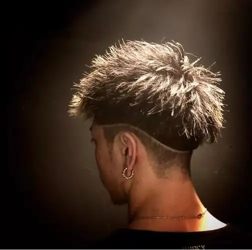 男生锡纸烫最帅图片大全,烫发图片-第2图,发型图片