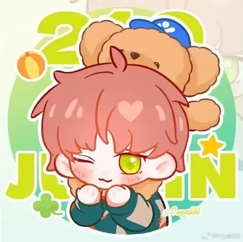 黄明昊闪光时刻#|#黄明昊沙漏#给很喜欢的一张动图画了头像02小