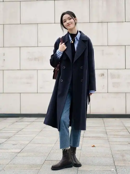 今年流行一种富贵色叫藏蓝色高级又显白