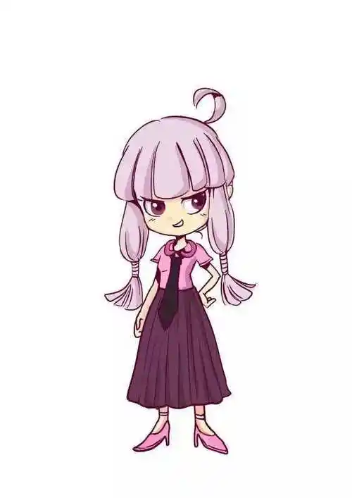 处女座q版 处女座q版人物萌图女