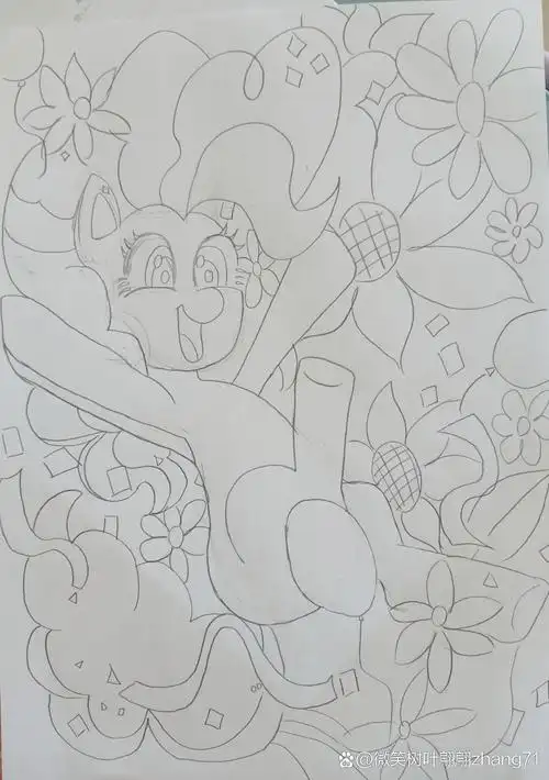 碧琪繁花卡绘画