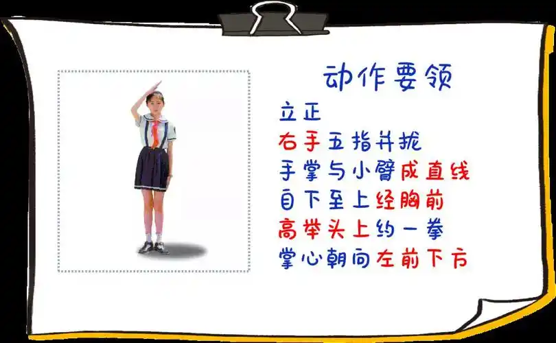 【红领巾云课堂】队前教育5——我们的队礼