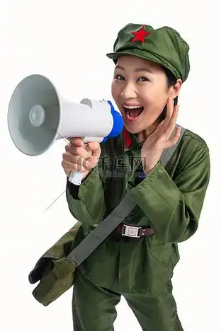 穿军装的青年女人