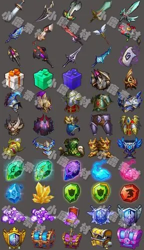 版游戏 手游 欧式装备 物品 武器 icon图标 宝石 美术素材资源-淘宝