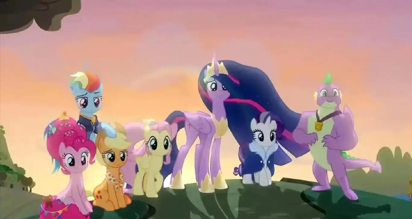 "全剧终"#小马宝莉#紫悦#mlp#童年 - 抖音