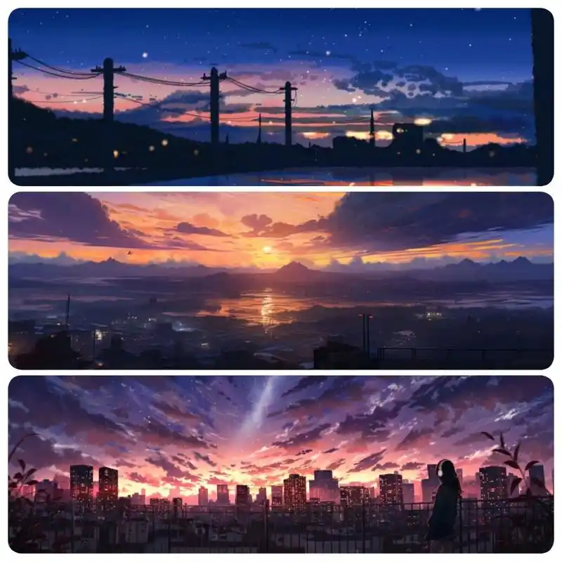 晚霞-飞车三宫图 qq飞车手游三宫图分享