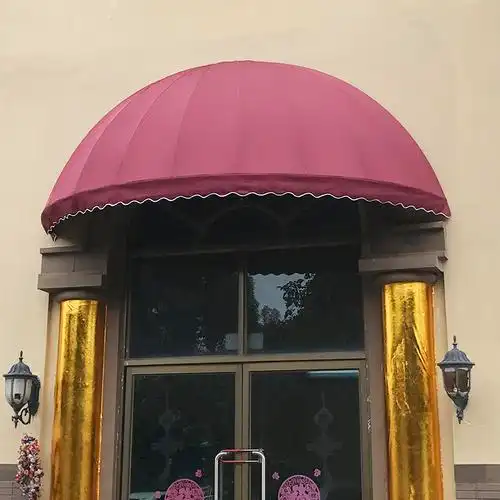 装饰遮阳梯形固定圆形弧形雨棚户外窗户篷可遮阳篷