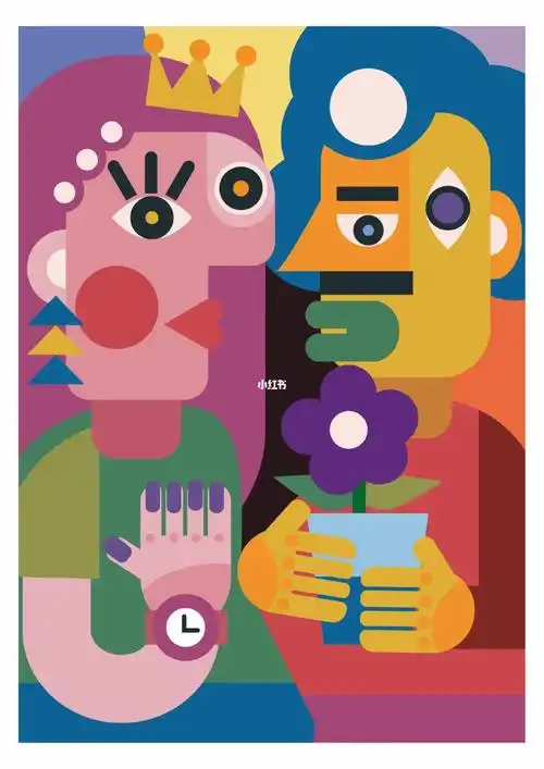 毕加索风格插画练习打卡