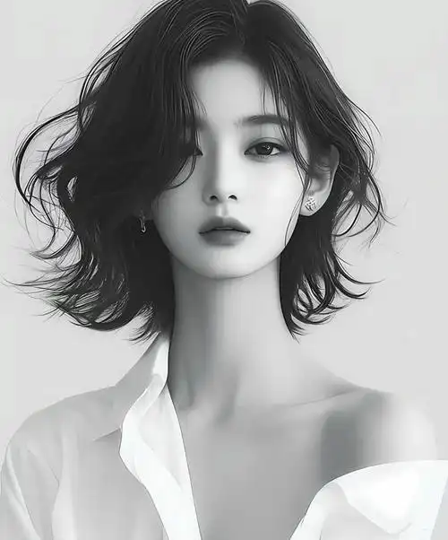 论你是圆脸,长脸还是方脸,都能够通过波波头大卷找到最适合自己的发型