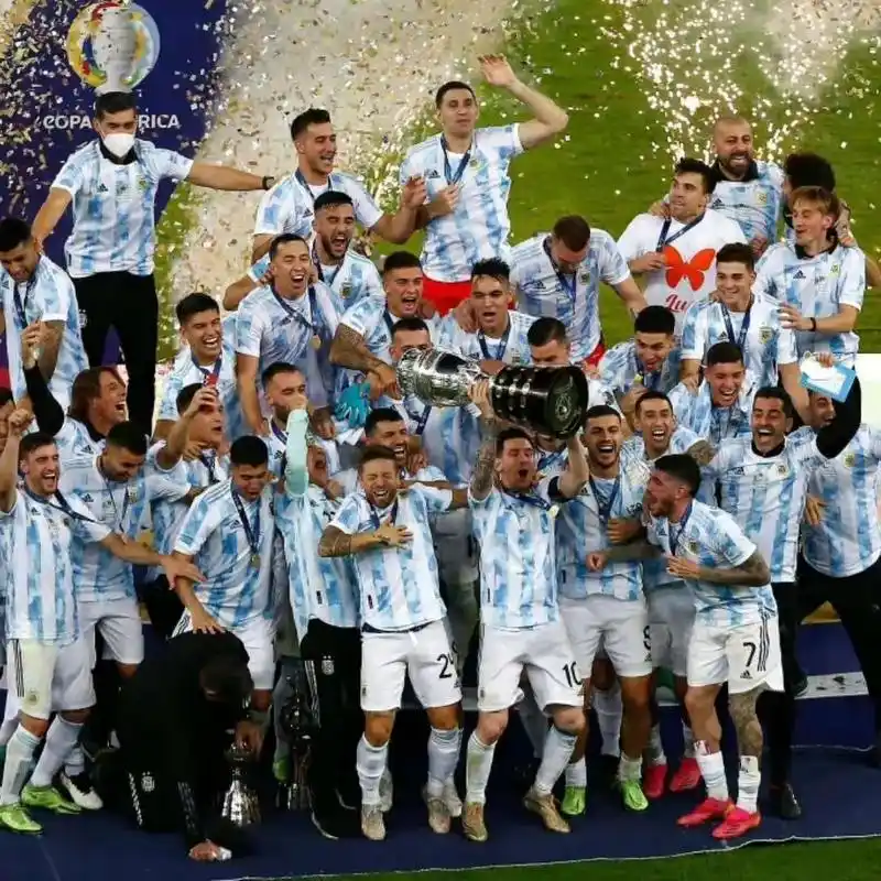阿根廷#里奥 阿根廷在去年夺得美洲杯冠军,这终结了阿根廷很 - 抖音