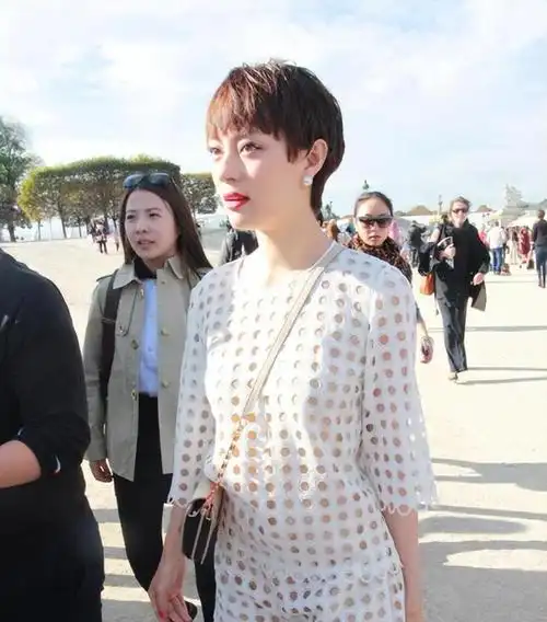 孙俪终于换对3款短发发型从41岁美回20岁一点不像当妈的人