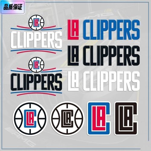 nba洛杉矶快船队logo汽车贴纸伦纳德保罗乔治球队装饰车贴反光贴