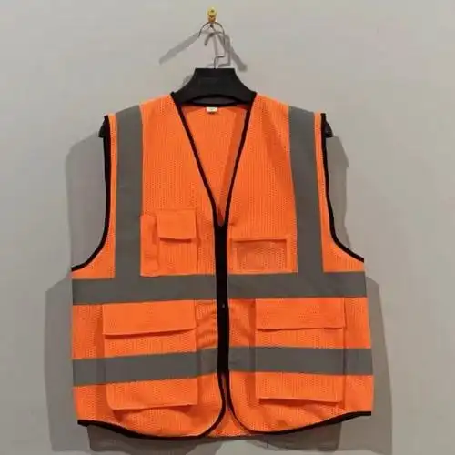 反光背心建筑施工服荧光黄马甲透气工地环卫骑行服可印字