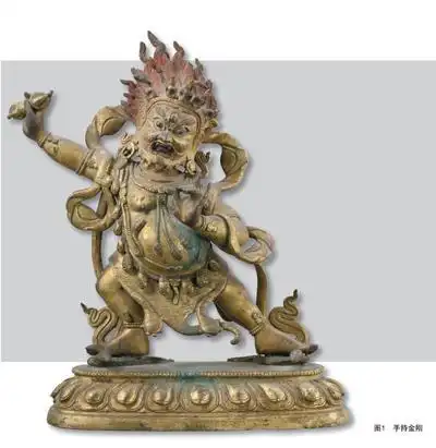 威严凶猛的护法神像