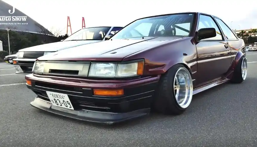 丰田ae86三厢版 改装宽体全方位展示