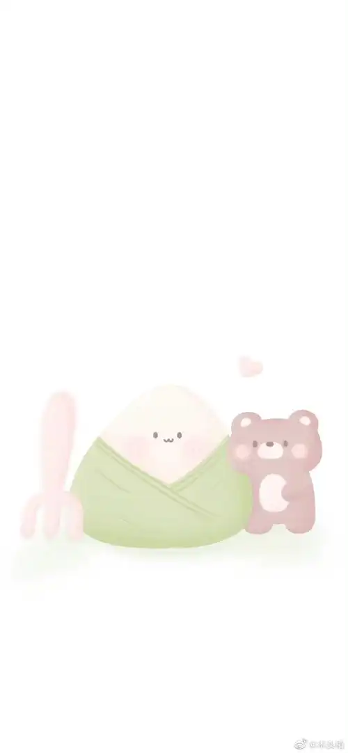 很个性的简约卡通壁纸锁屏