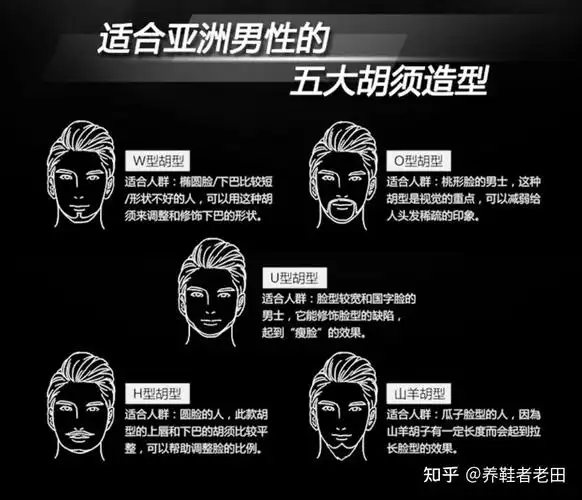 w形胡型,适合人群:椭圆脸,下巴比较短,形状不好的人.