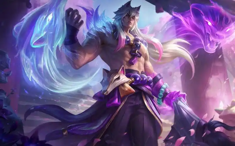 【lol皮肤预览】灵魂莲华-腕豪