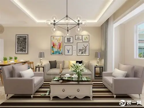 客厅的墙面选择暖色乳胶漆