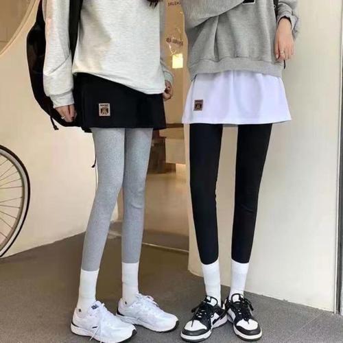 秋冬大码女装胖mm小屁帘下摆内搭遮臀打底神器高腰遮肉半身裙外穿