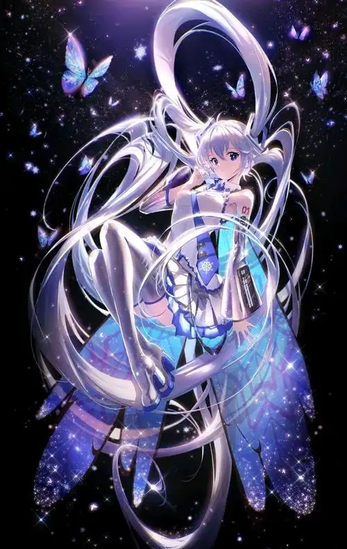 插画 梦幻 可爱 头像 壁纸 二次元 少女《动漫头像》第35期:花嫁女孩