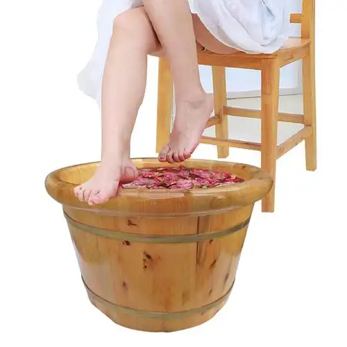 泡脚木桶