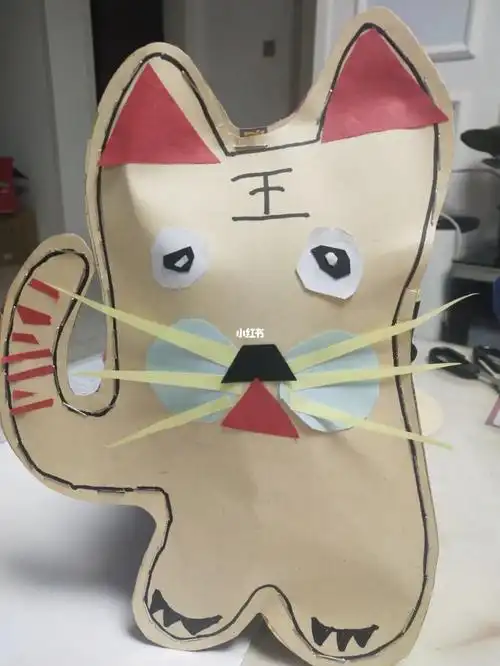 二年级美术纸老虎  和宝贝一起做的纸老虎