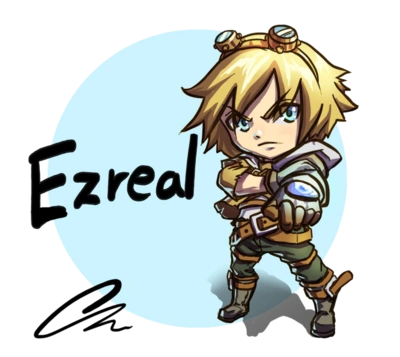 英雄联盟伊泽瑞尔设计图__动漫人物_动漫动画810kb