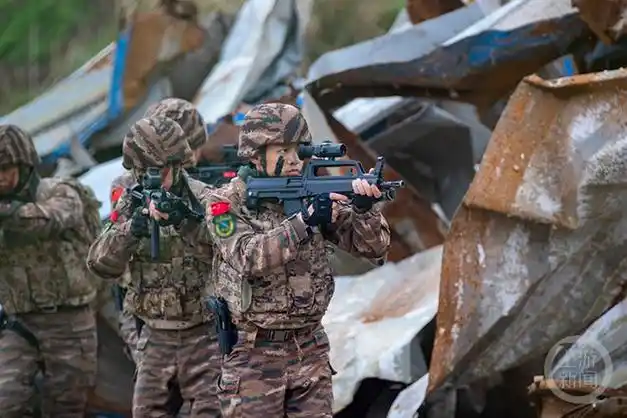 全程高能,武警特战训练大片硬核来袭!