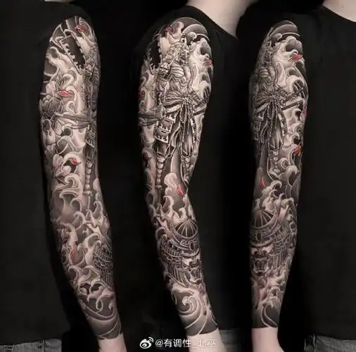 你想拥有一根很棒的花臂嘛#武汉纹身##花臂纹身##纹身图案