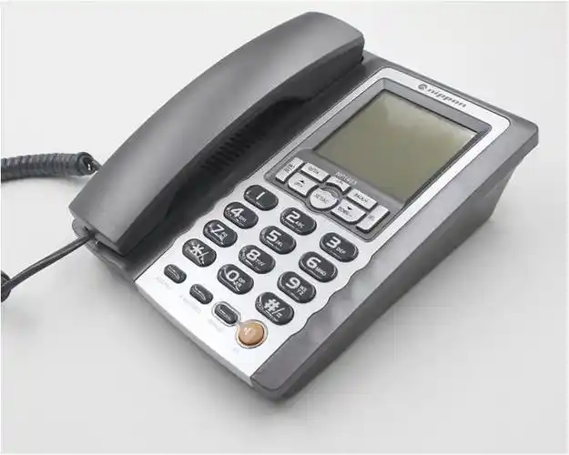 sc-112 landline caller id phone ,corded analog telephone, a