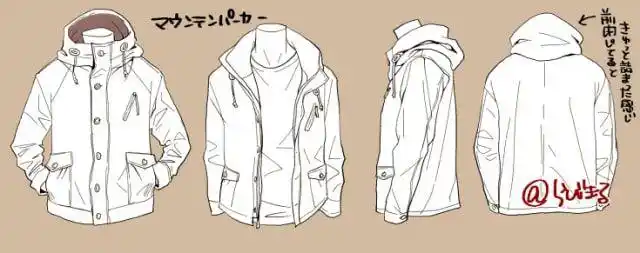 教你动漫连帽衫的画法教学!_网易订阅