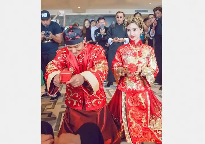 weddingceremonyofhuangxiaomingandangelababy