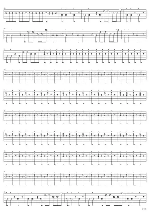 《love is gone》吉他谱