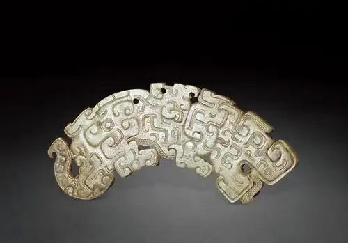 0811 勾连云纹玉琥