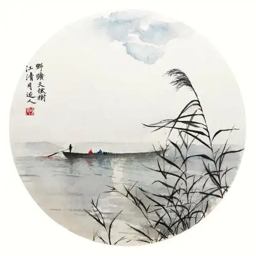 烟雨江南--陈惊诗意山水画
