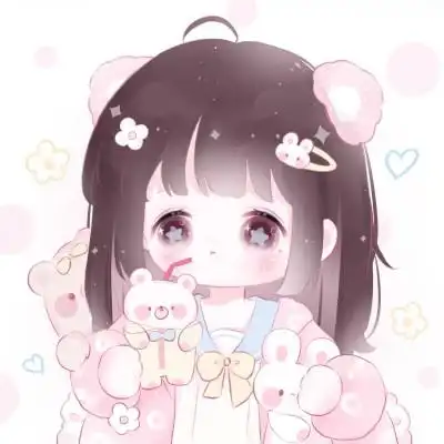 动漫呆萌系可爱少女头像