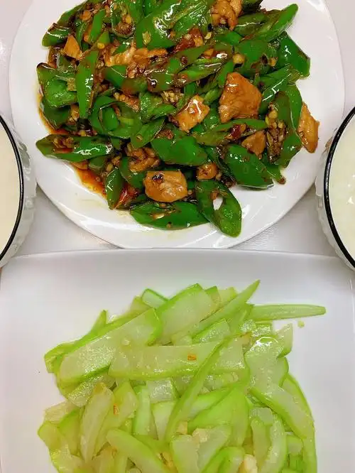 二人食快手菜教程丨农家小炒肉清炒西葫芦