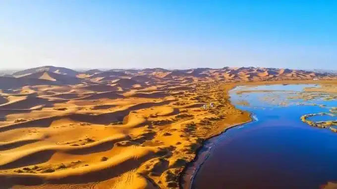 山水户外五一活动5月1日4日腾格里沙漠五湖连穿