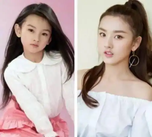 宋祖儿蒋依依上榜,最后一位堪称"整容式长大"_杨紫_小时候_关晓彤