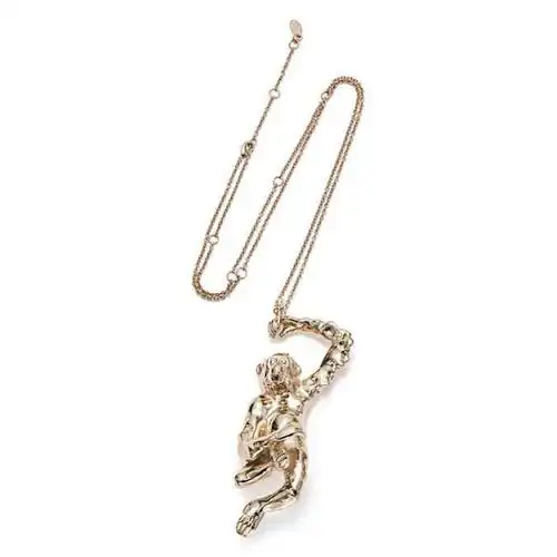 华伦天奴valentino 项链男士奢侈品镀金项链 brass onesize【图片