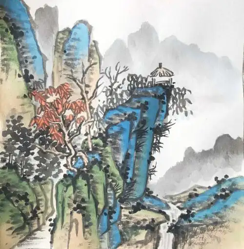 国画  #山水画  #绘画  #国画教程  #写意国画  #每日绘画打卡