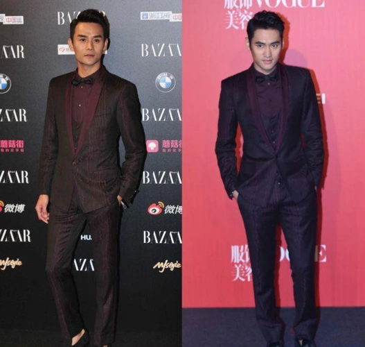 王凯&袁弘这件墨点衬衫真是大家都爱呢,马龙和易烊千玺的搭配几乎一模