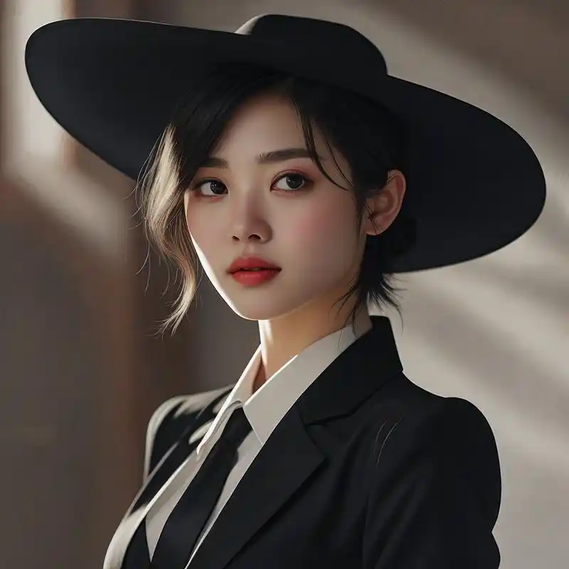 真人女生头像,冷酷又霸气95 谁能拒绝这种酷酷的风格呢,真的超a的好